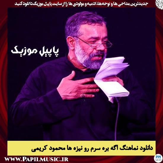 دانلود نماهنگ اگه بره سرم رو نیزه ها از محمود کریمی